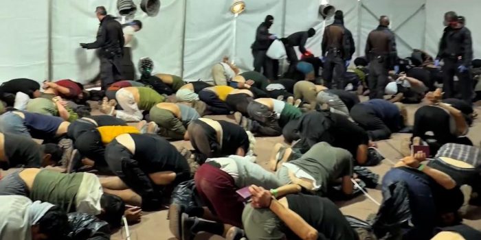 Berita Viral Video Relawan GSF Dipaksa Bersujud dengan Tangan Terikat