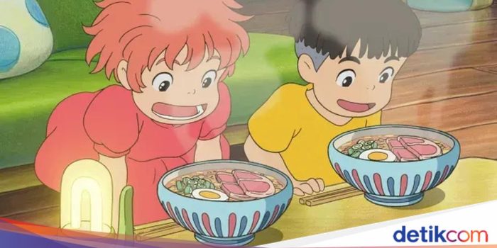Pahami- Pecinta Ghibli Merapat! Buku Resep Terinspirasi Film Ponyo Bakal Dirilis