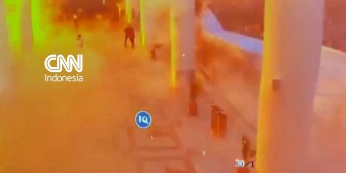 Berita Detik-detik Drone Iran Meledak Hantam Bandara Kuwait